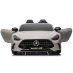Elektrické autíčko Mercedes GT63 AMG - LCD, svetlosivé